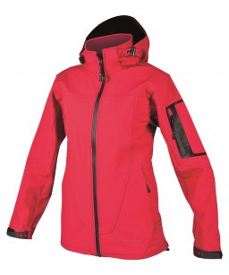 Moteriška softshell striukė ANIMA, raudona