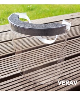 Veido skydas PROSHIELD, juodas