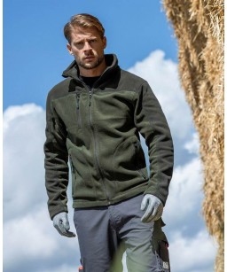 Fleece striukė MICHAEL alyvuogių žalia