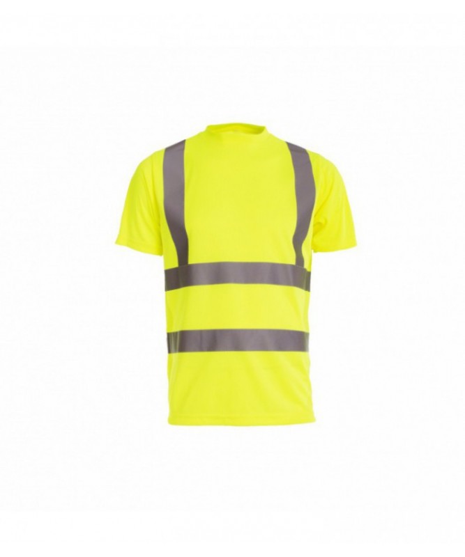 T-krekls Hi-Viz Dzeltens ar Atstarotājiem FB-S478G