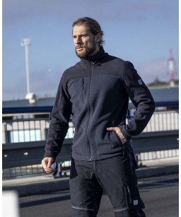 Fleece striukė MICHAEL antracitas