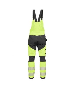 Puskombinezons BoSafety BP-MASHUP-RC-C2-0402 ar elastīgām detaļām, dzeltens/melns