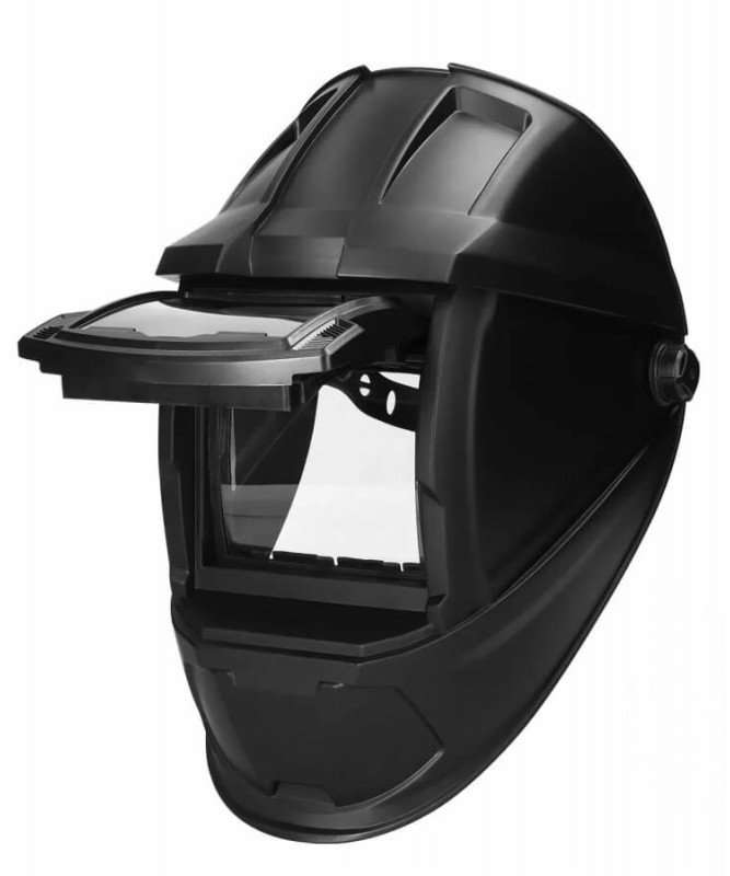 Welding mask with a liftable filter ST100