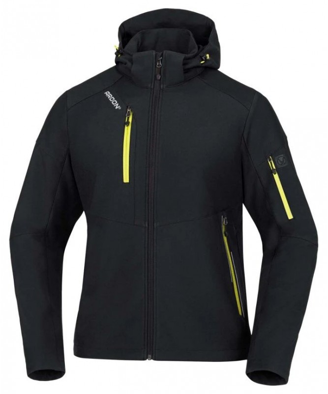 SOFTSHELL ARDON®ULTRITE® Jaka Melna 7 000 mm, 7 000 g/m²/24 h