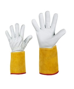 LEATHER GLOVES WITH KEVLAR...